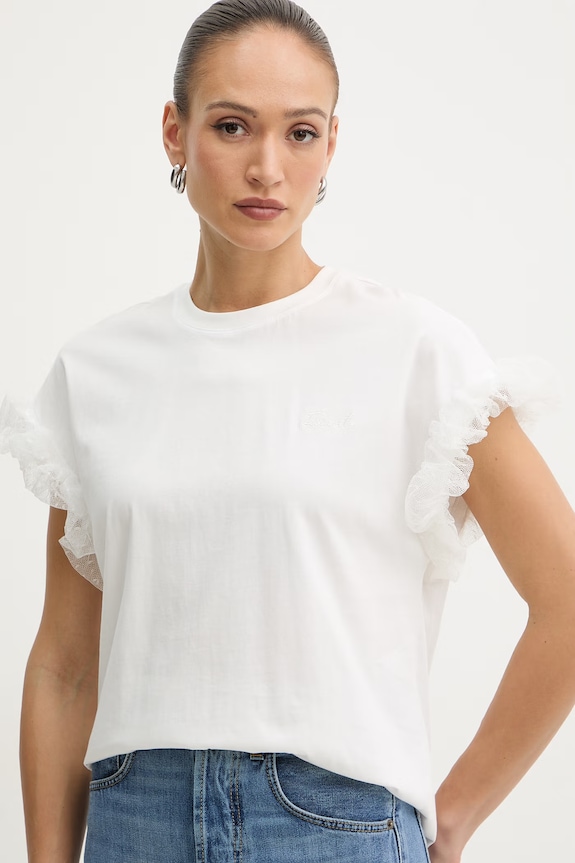 Twinset t-shirt damski biały 261TP204A