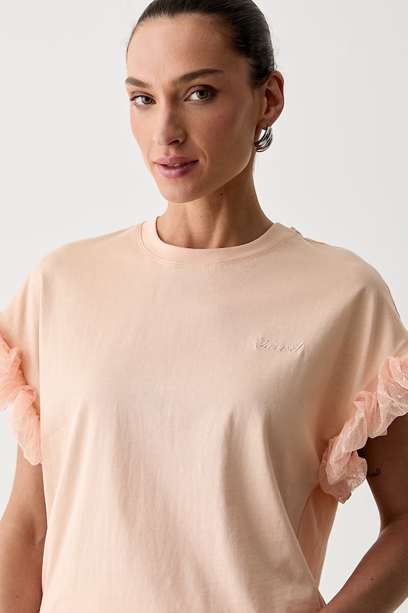 Twinset tricou pentru femei portocaliu 261TP204A