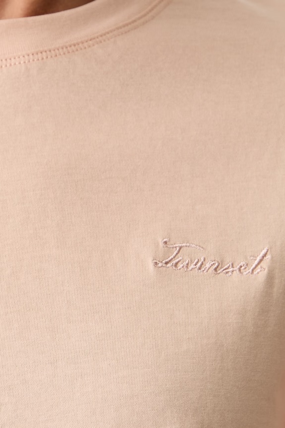 Twinset tricou pentru femei 261TP204A portocaliu