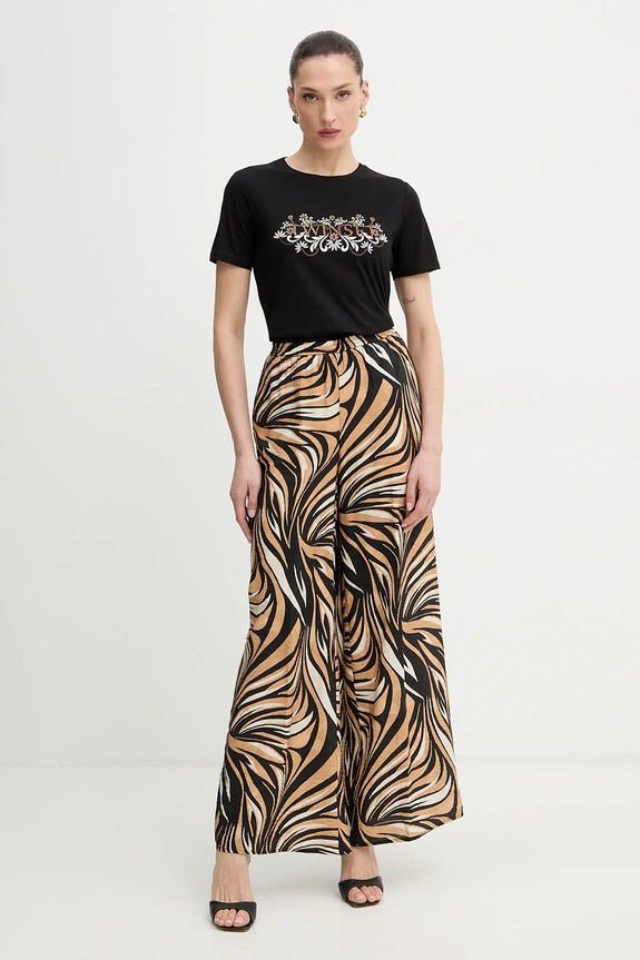 Twinset t-shirt 261LB2NFF czarny SS26