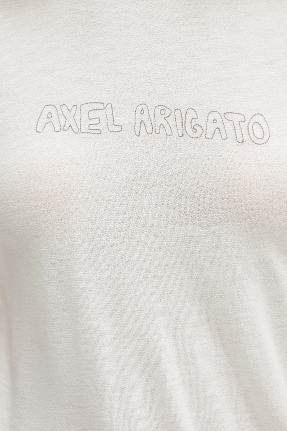 Тениска Axel Arigato Arigato Sheer Top бял A3826002