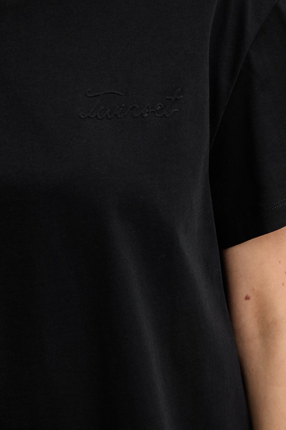 Twinset basic tričko dámske bavlnené 261TT2450 čierna