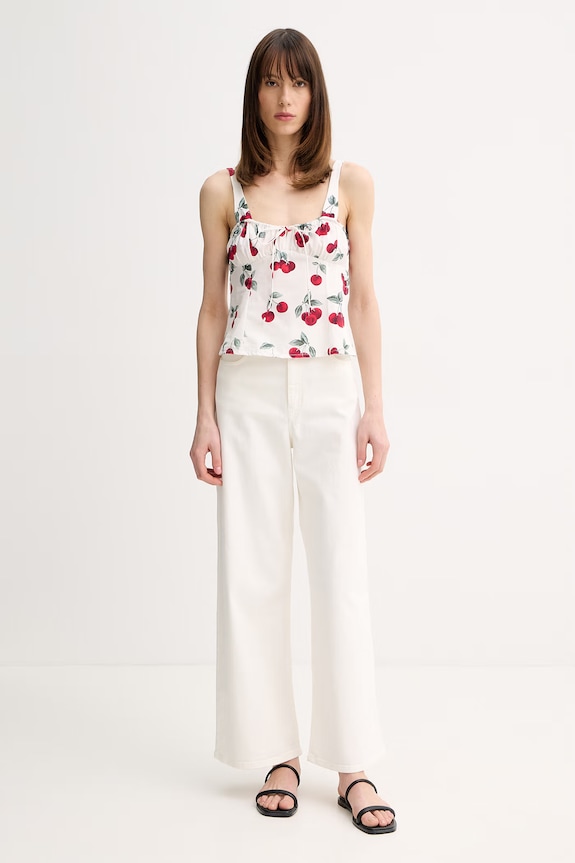 Twinset Blúzka dámska bavlnená 261TT2595 biela SS26