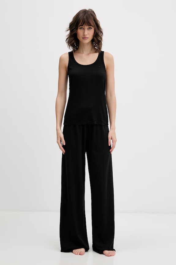 Emporio Armani Underwear dámský top s bavlnou EW000511.AF19034 černá SS26