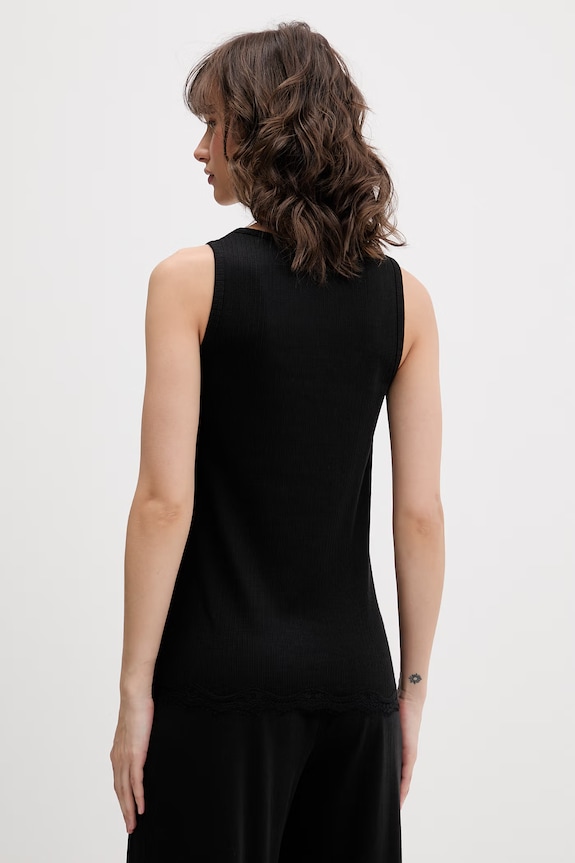 Oblečení Emporio Armani Underwear dámský top s bavlnou EW000511.AF19034 černá