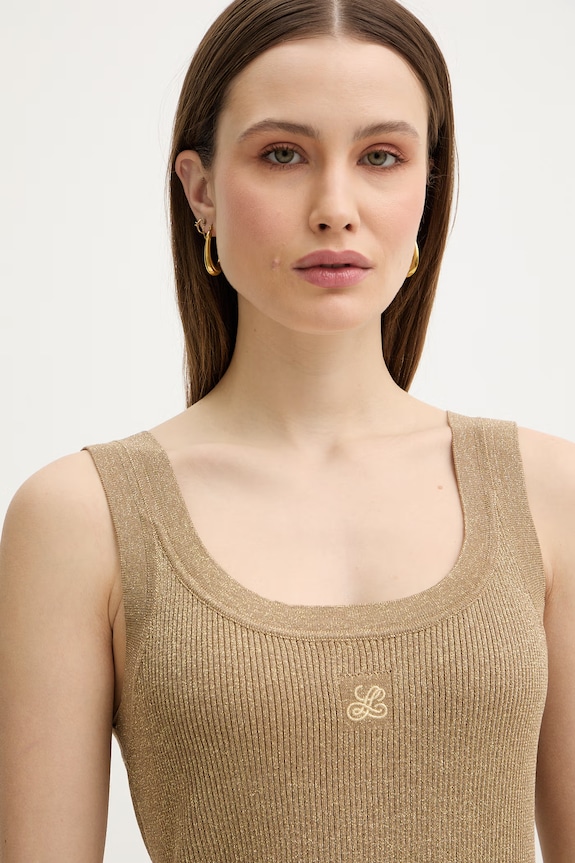 Top Luisa Spagnoli Zaida μπεζ 100368