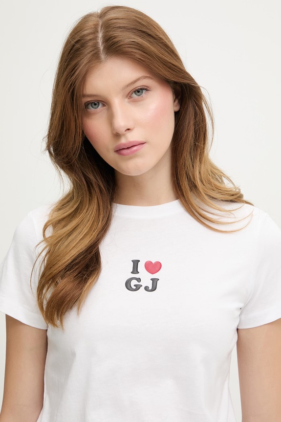 Guess Jeans T-shirt női pamut fehér W6GI45.K8HM0