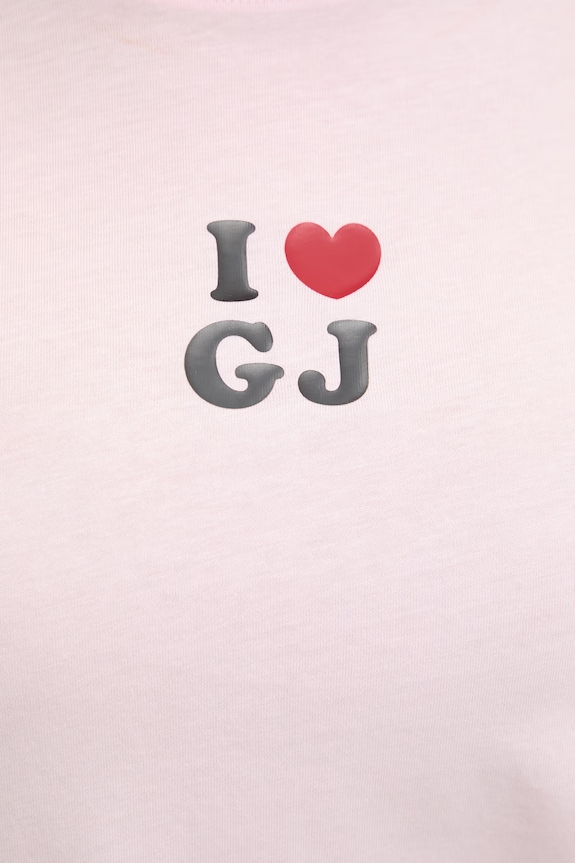 Guess Jeans női pamut T-shirt W6GI45.K8HM0 rózsaszín