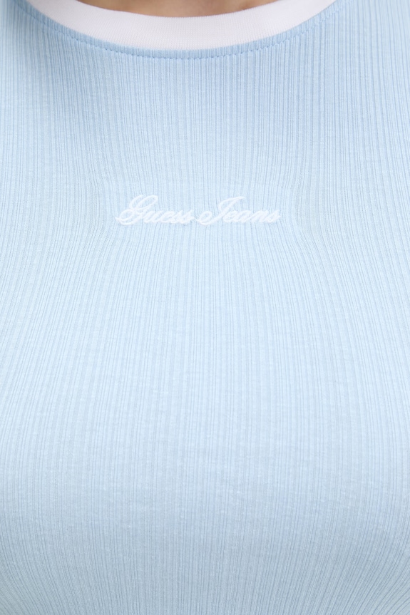 Guess Jeans tričko dámske W6GPA9.KF641 modrá