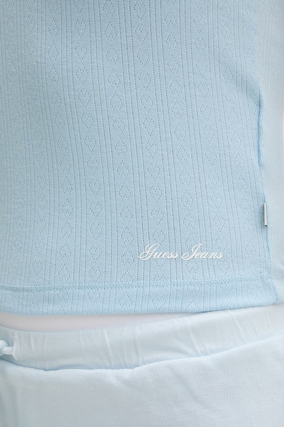 Guess Jeans top dámsky W6GPB5.KG372 modrá