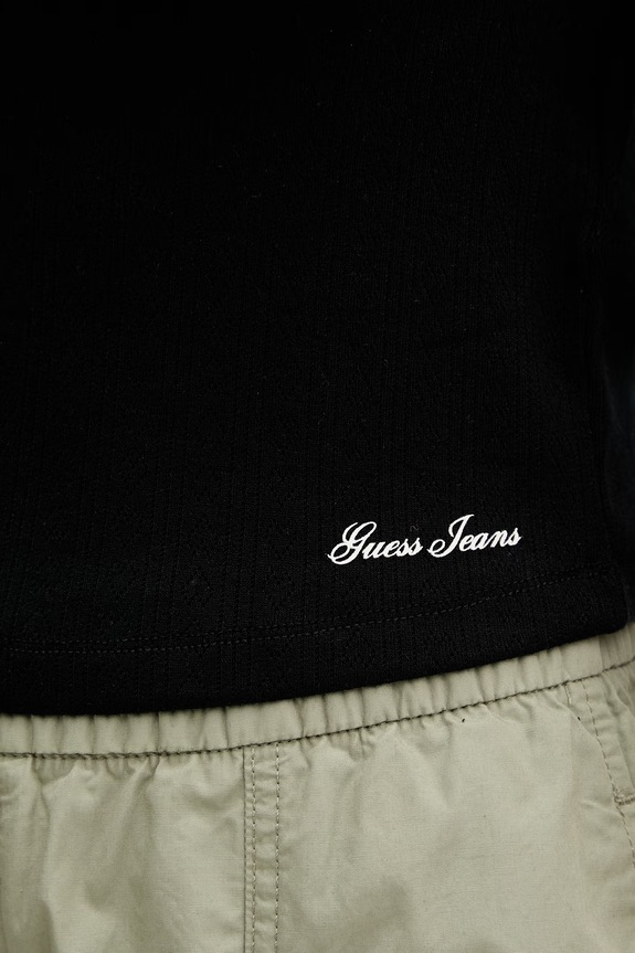 Guess Jeans tricou pentru femei W6GPB6.KG372 negru