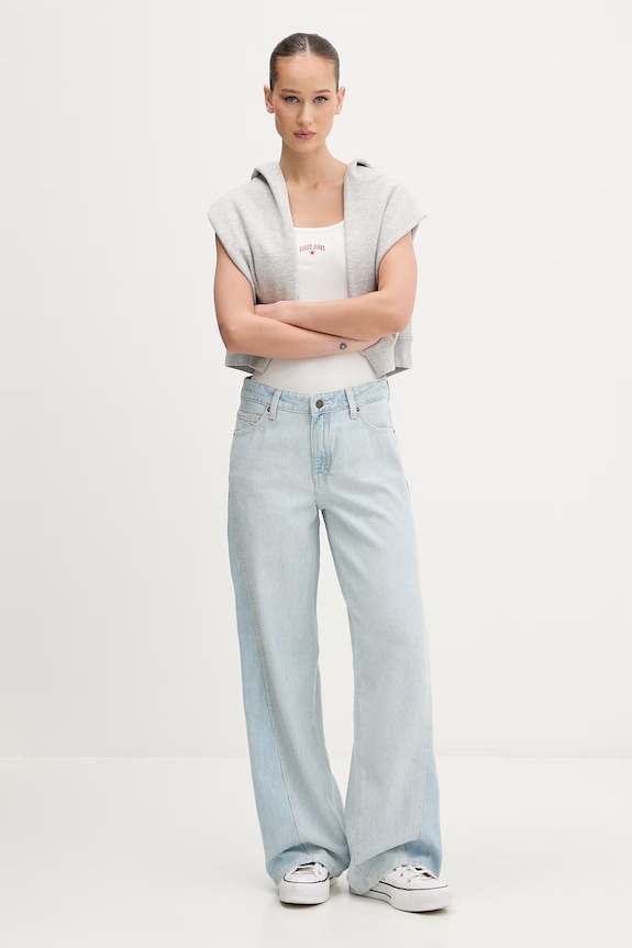 Guess Jeans top dámsky W6GPZ2.KA0H1 béžová SS26