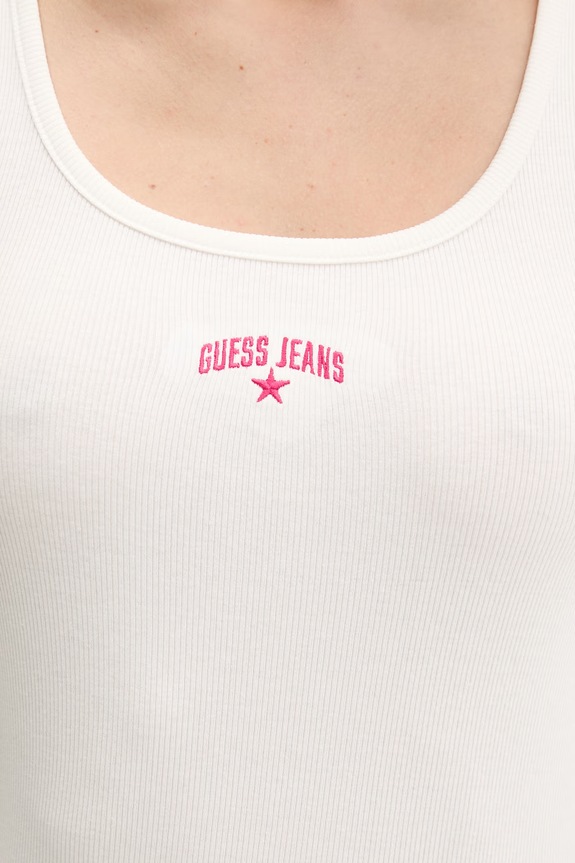 Guess Jeans top dámsky W6GPZ2.KA0H1 béžová