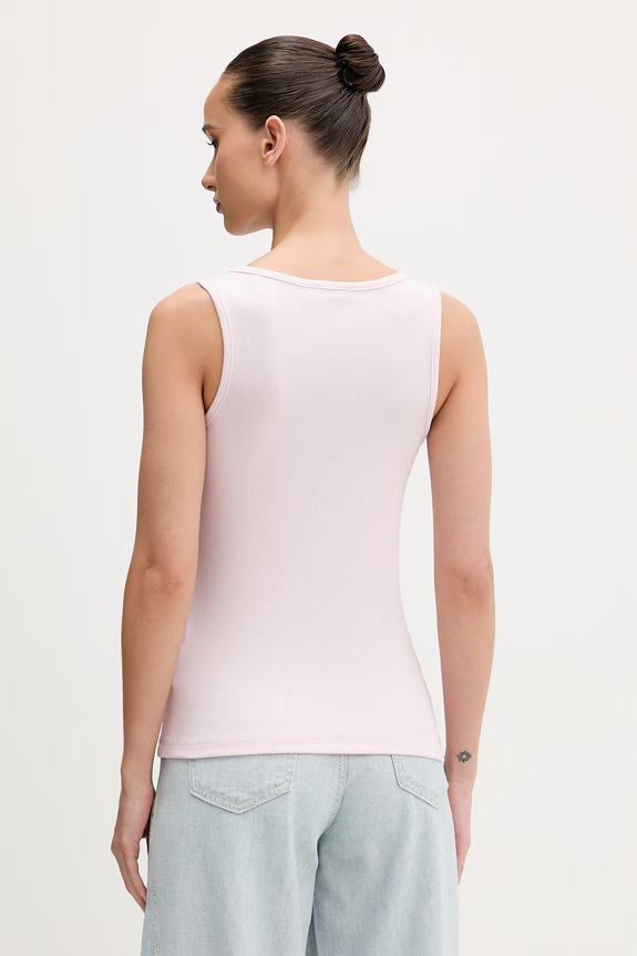 Oblečenie Guess Jeans top dámsky W6GPZ2.KA0H1 ružová