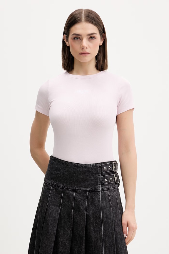 Guess Jeans t-shirt damski różowy W6GPZ3.KA0H1