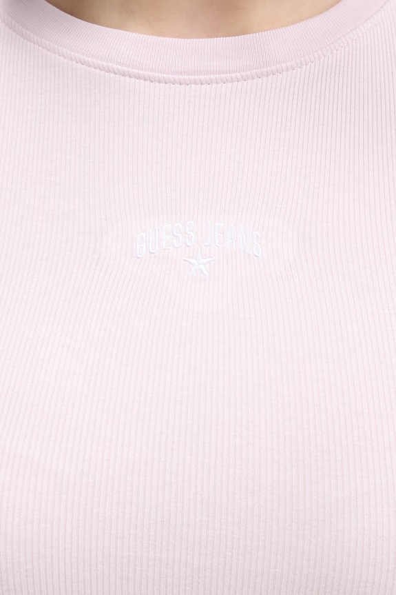 Guess Jeans t-shirt damski W6GPZ3.KA0H1 różowy