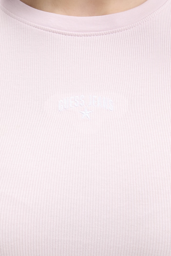 Guess Jeans t-shirt damski W6GPZ3.KA0H1 różowy
