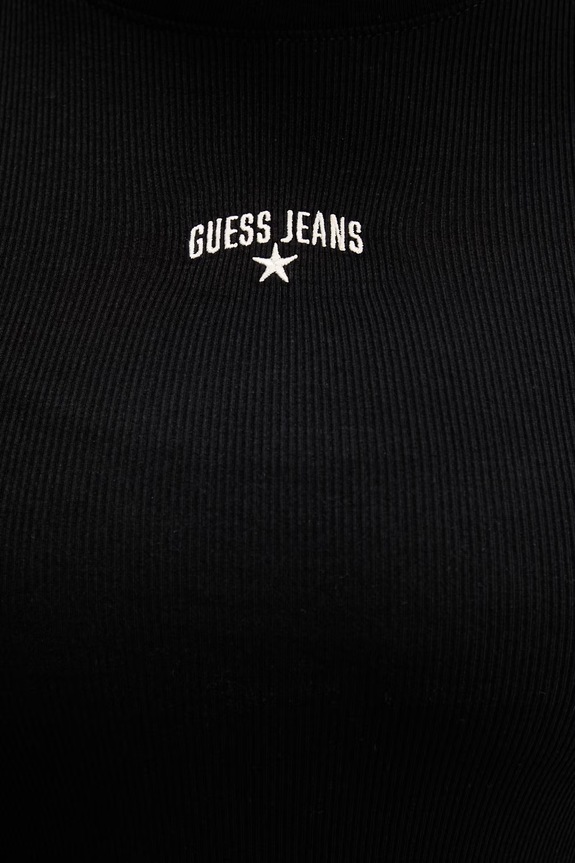 Guess Jeans t-shirt damski W6GPZ3.KA0H1 czarny