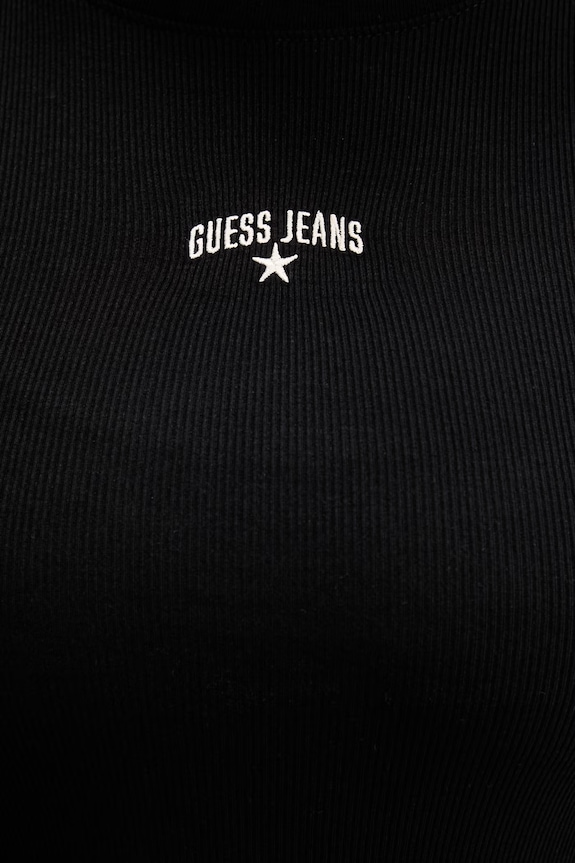 Guess Jeans t-shirt damski W6GPZ3.KA0H1 czarny