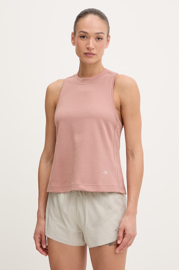 adidas by Stella McCartney edzős top női barna JZ0700