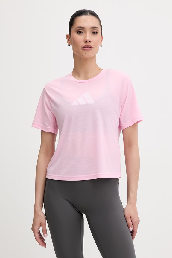 adidas Performance tricou de antrenament pentru femei roz KC5561