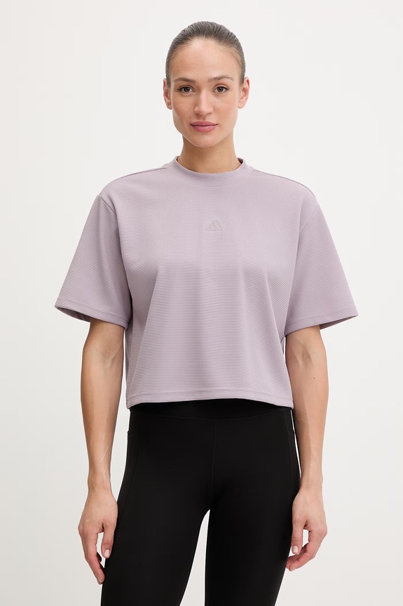 adidas Performance tricou de antrenament pentru femei Motion violet KD2706