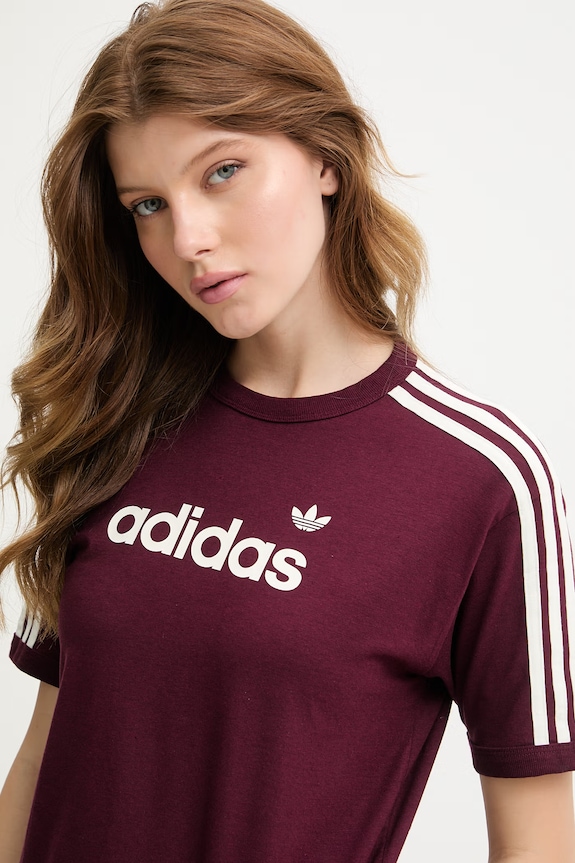 adidas Originals top dámsky burgundské KD3710
