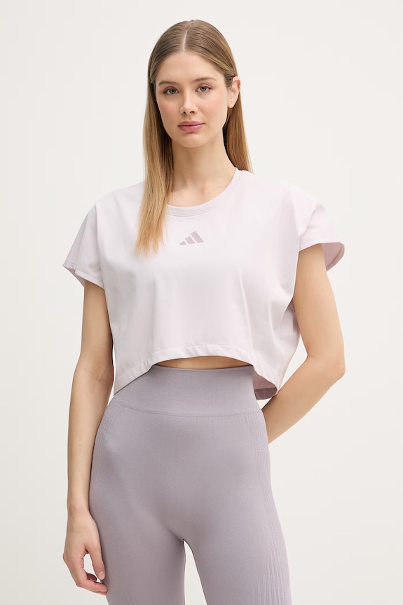 adidas Performance T-shirt sportowy damski różowy KE8052