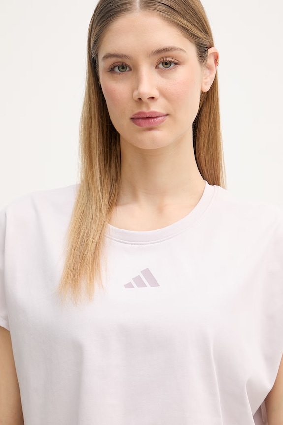 adidas Performance T-shirt sportowy damski różowy KE8052