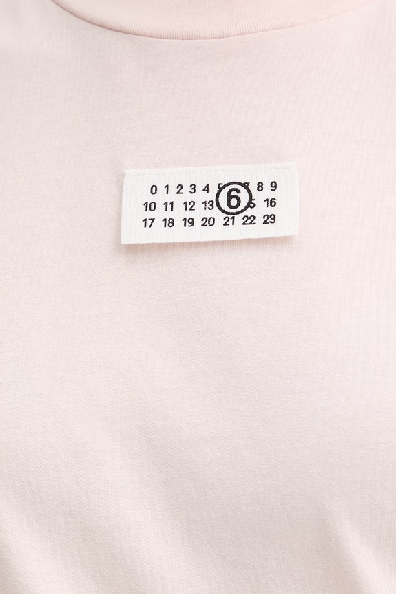 Bavlněné tričko MM6 Maison Margiela S52GC0326.M20170.231 růžová