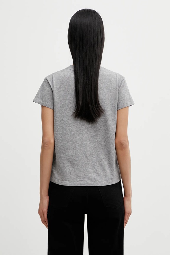 Oblečenie Bavlnené tričko MM6 Maison Margiela S52GC0327.M20170 sivá