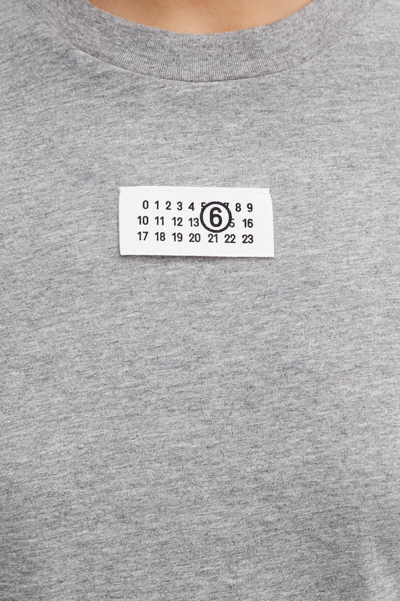 Bavlnené tričko MM6 Maison Margiela sivá S52GC0327.M20170
