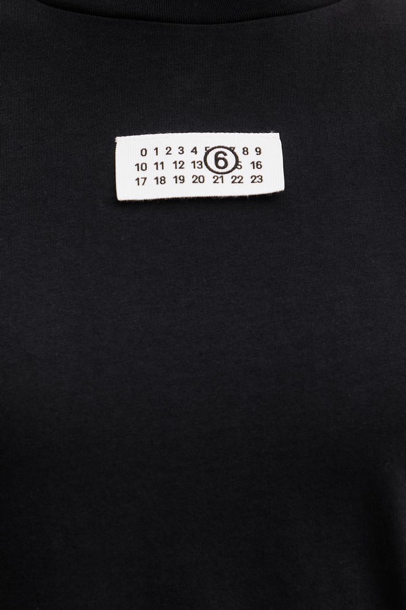 Bavlněné tričko MM6 Maison Margiela S52GC0327.M20170 černá