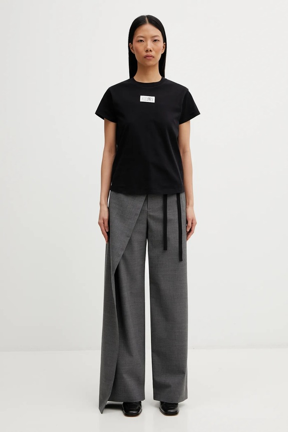 MM6 Maison Margiela cotton t-shirt S52GC0327.M20170 black