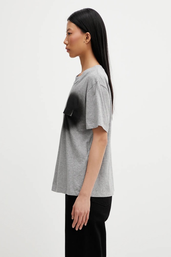 Bavlnené tričko MM6 Maison Margiela S52GC0364.M20048 sivá SS26