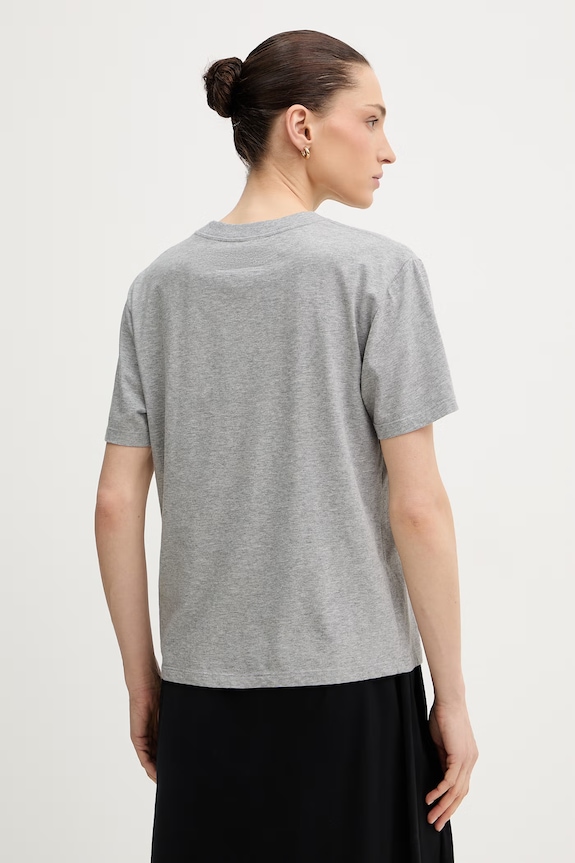 Oblečení Bavlněné tričko MM6 Maison Margiela S52GC0364.M20048 šedá