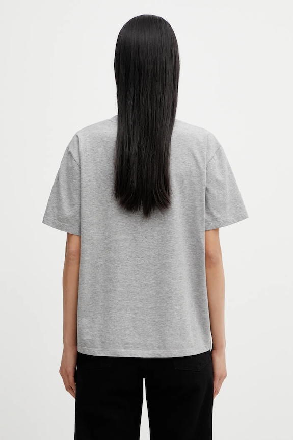 Oblečenie Bavlnené tričko MM6 Maison Margiela S52GC0364.M20048 sivá