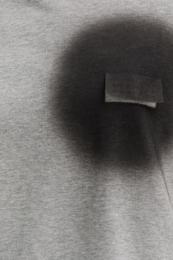 Bavlněné tričko MM6 Maison Margiela S52GC0364.M20048 šedá