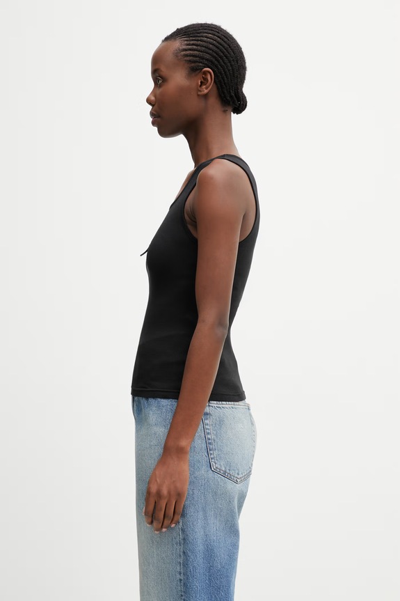 MM6 Maison Margiela top dámský S52NL0075.M20054.900 černá SS26