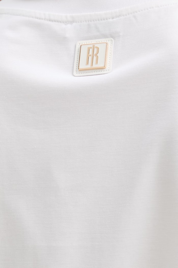 Fracomina tricou FP26ST3014J43301 alb
