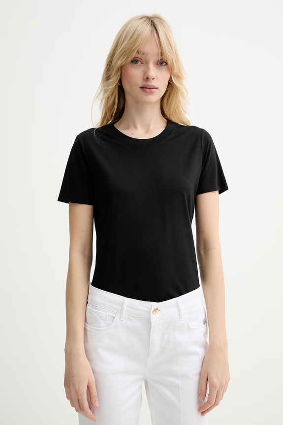 Fracomina tricou uni negru FP26ST3014J43301