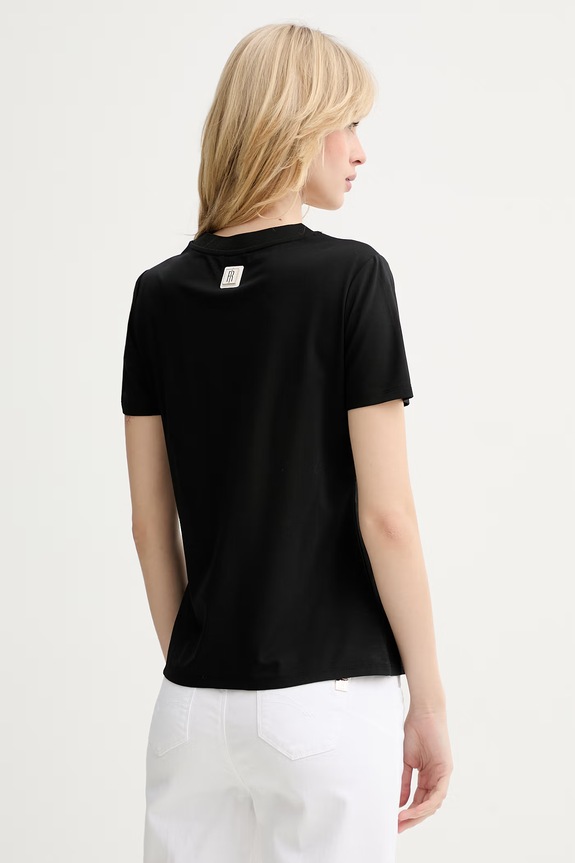 Îmbrăcăminte Fracomina tricou FP26ST3014J43301 negru