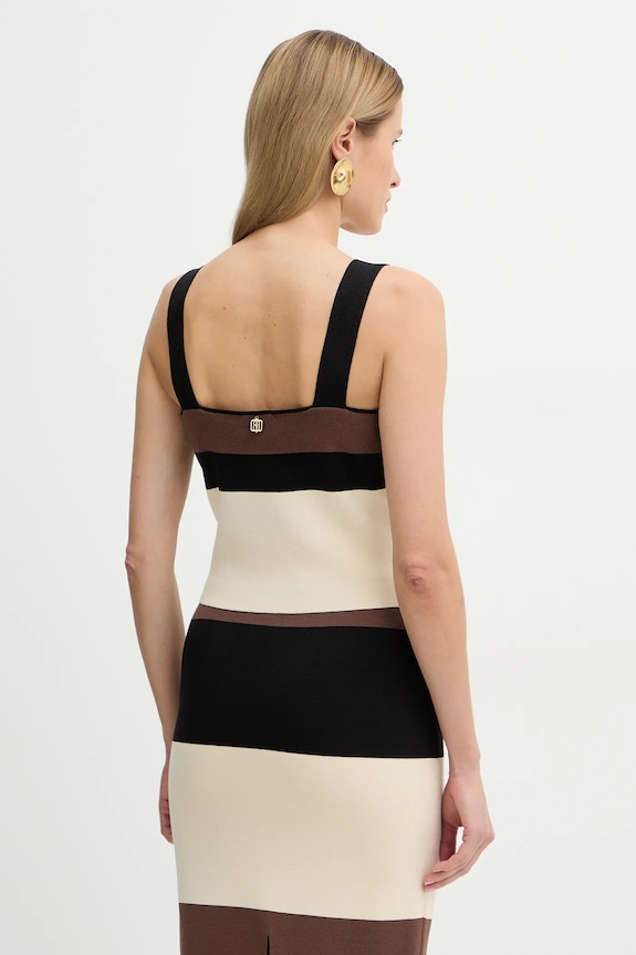 Odzież Fracomina top FR26ST4012K418N8 beżowy