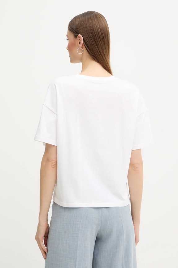 Îmbrăcăminte Fracomina tricou FR26ST3046J401N5 bej