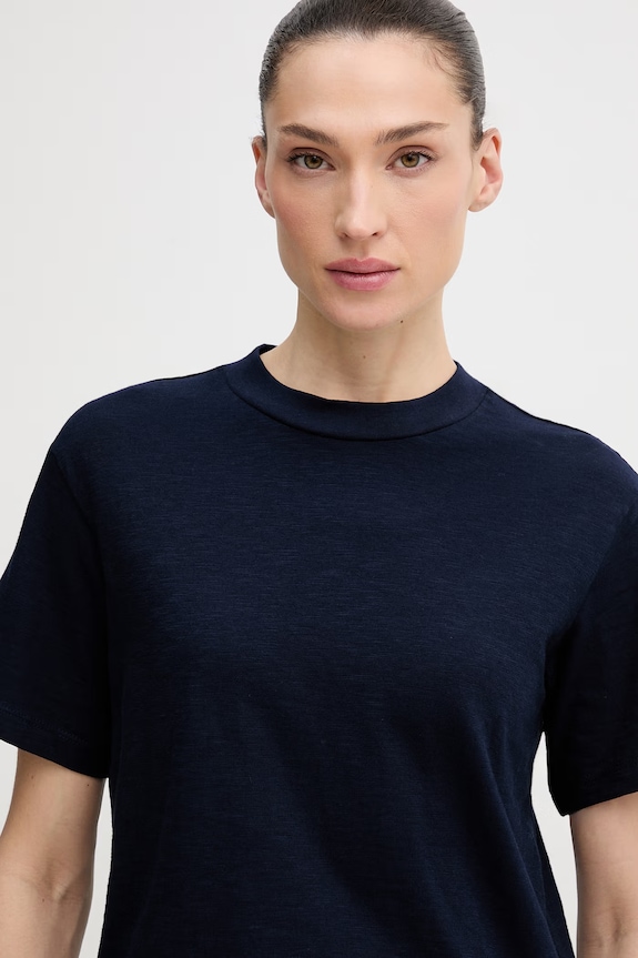 United Colors of Benetton tricou din bumbac bleumarin 3BVXD10BY