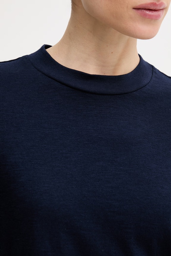 United Colors of Benetton tricou din bumbac 3BVXD10BY bleumarin