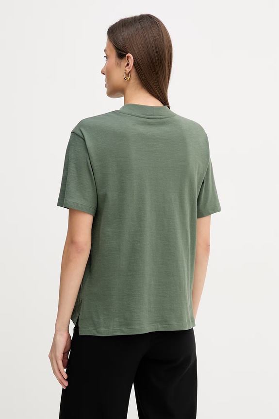 Îmbrăcăminte United Colors of Benetton tricou din bumbac 3BVXD10BY verde