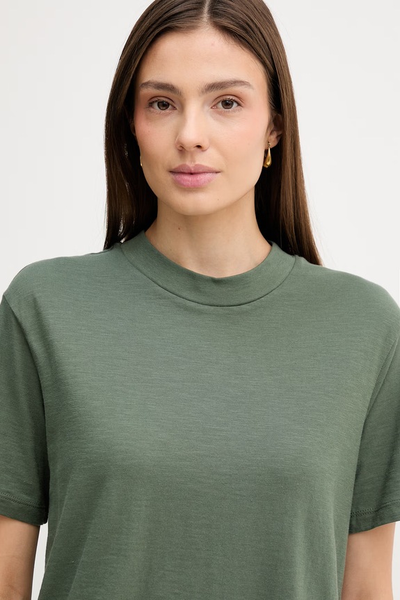 United Colors of Benetton tricou din bumbac verde 3BVXD10BY