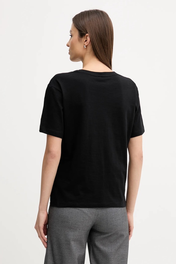 Îmbrăcăminte United Colors of Benetton tricou din bumbac 3BVXD4020 negru