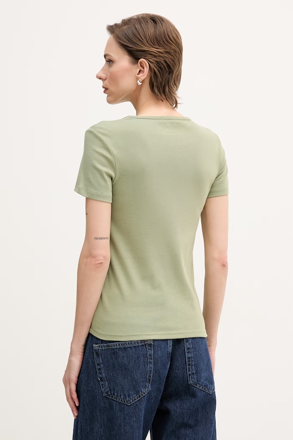 Îmbrăcăminte United Colors of Benetton tricou din bumbac 3GA8D10BX verde
